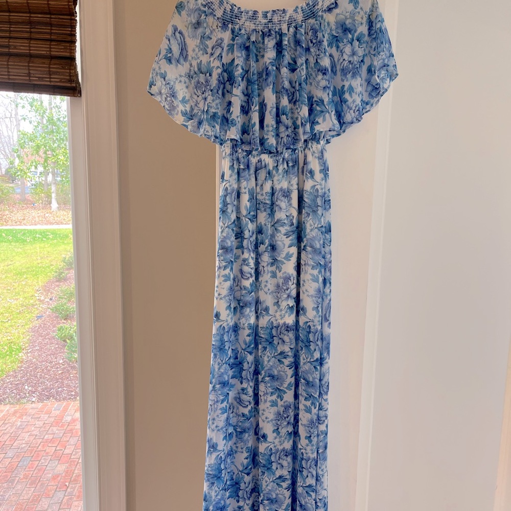Show Me Your Mumu off shoulder dress